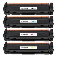 HP CF500A-CF501A-CF502A-CF503A (202A) Takım Muadil Toner