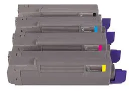 OKI C532/C542/C563/46490632 (7K) 4 Renk Takım Muadil Toner