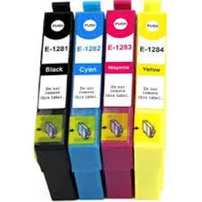 Epson T1281-1282-1283-1284 Takım Muadil Kartuş