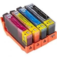 HP 72/C9370AC9371A-C9372A-9373A 4 Lü Takım Muadil Kartuş