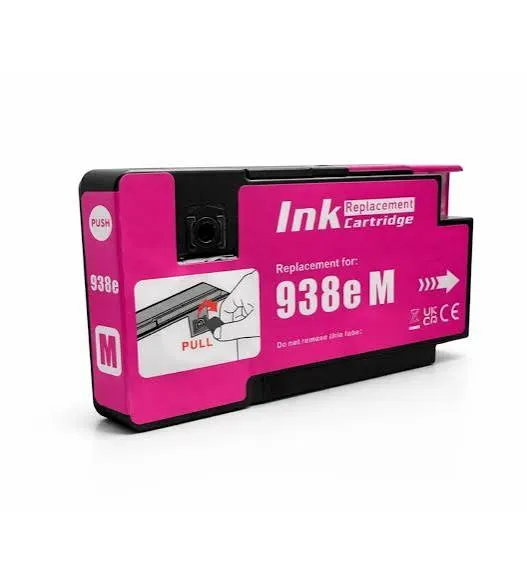 HP 938e (4S6Y0PE) Kırmızı Muadil Kartuş
